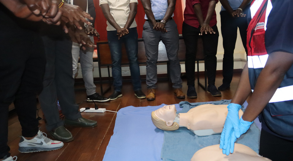 First-aid-training-city Ambulance Uganda